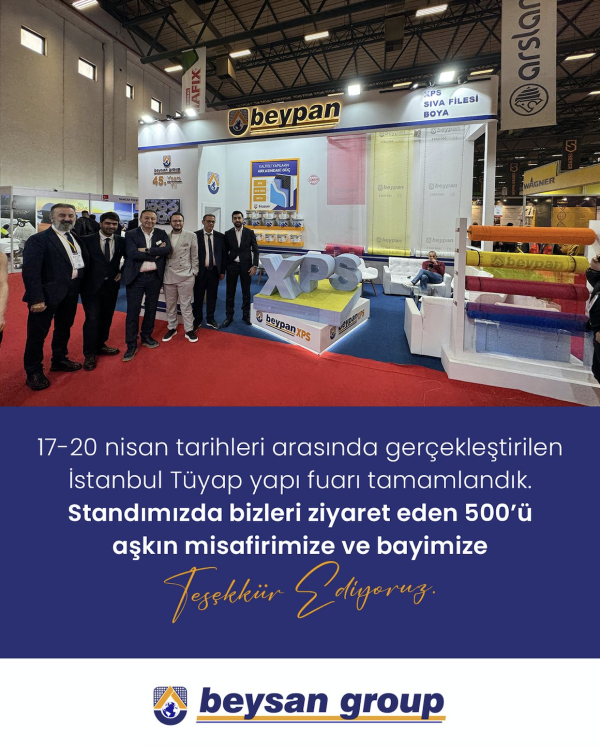 beypan yapı fuarı katılımı
