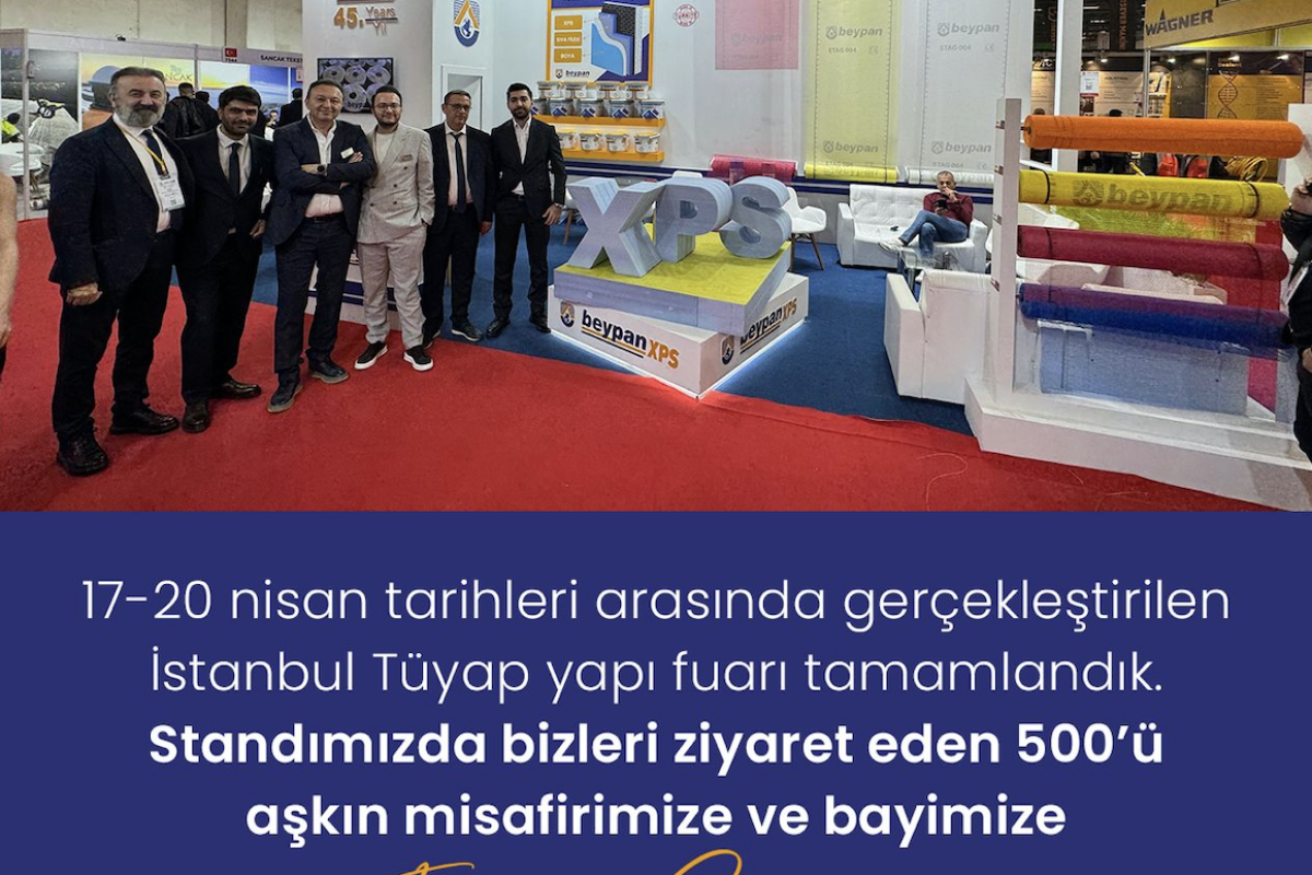 beypan yapı fuarı katılımı